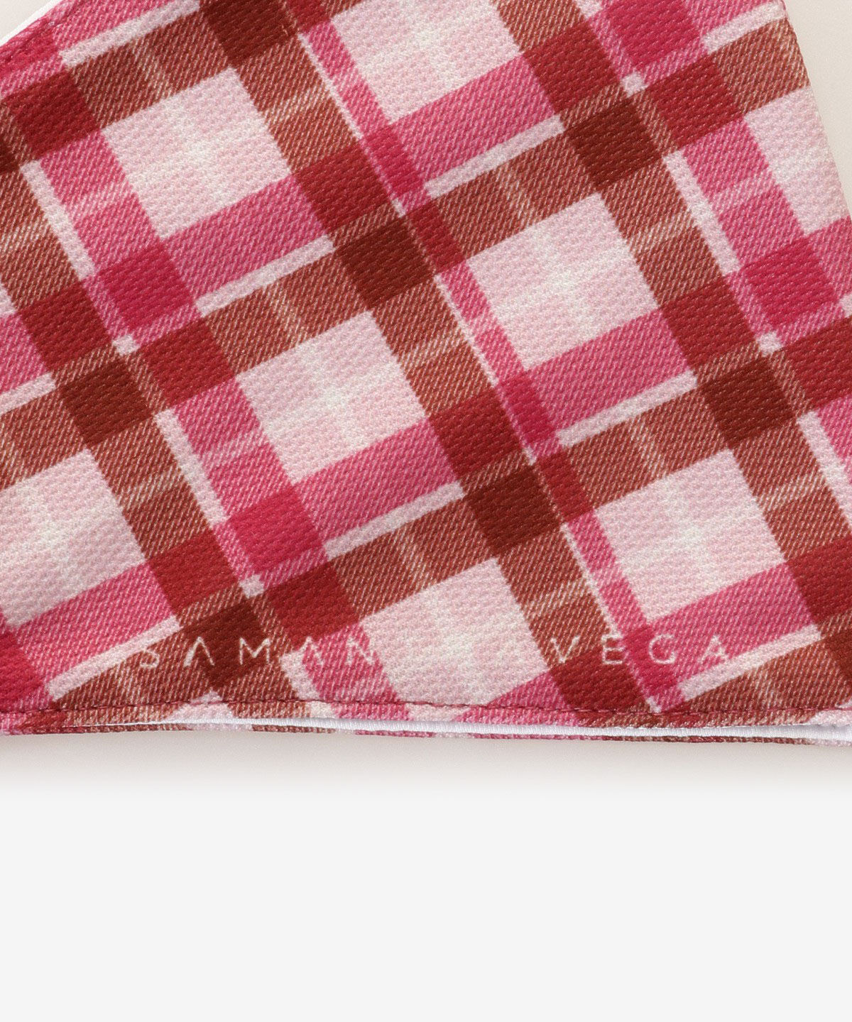  「オリジナルチェック柄マスク」|その他|