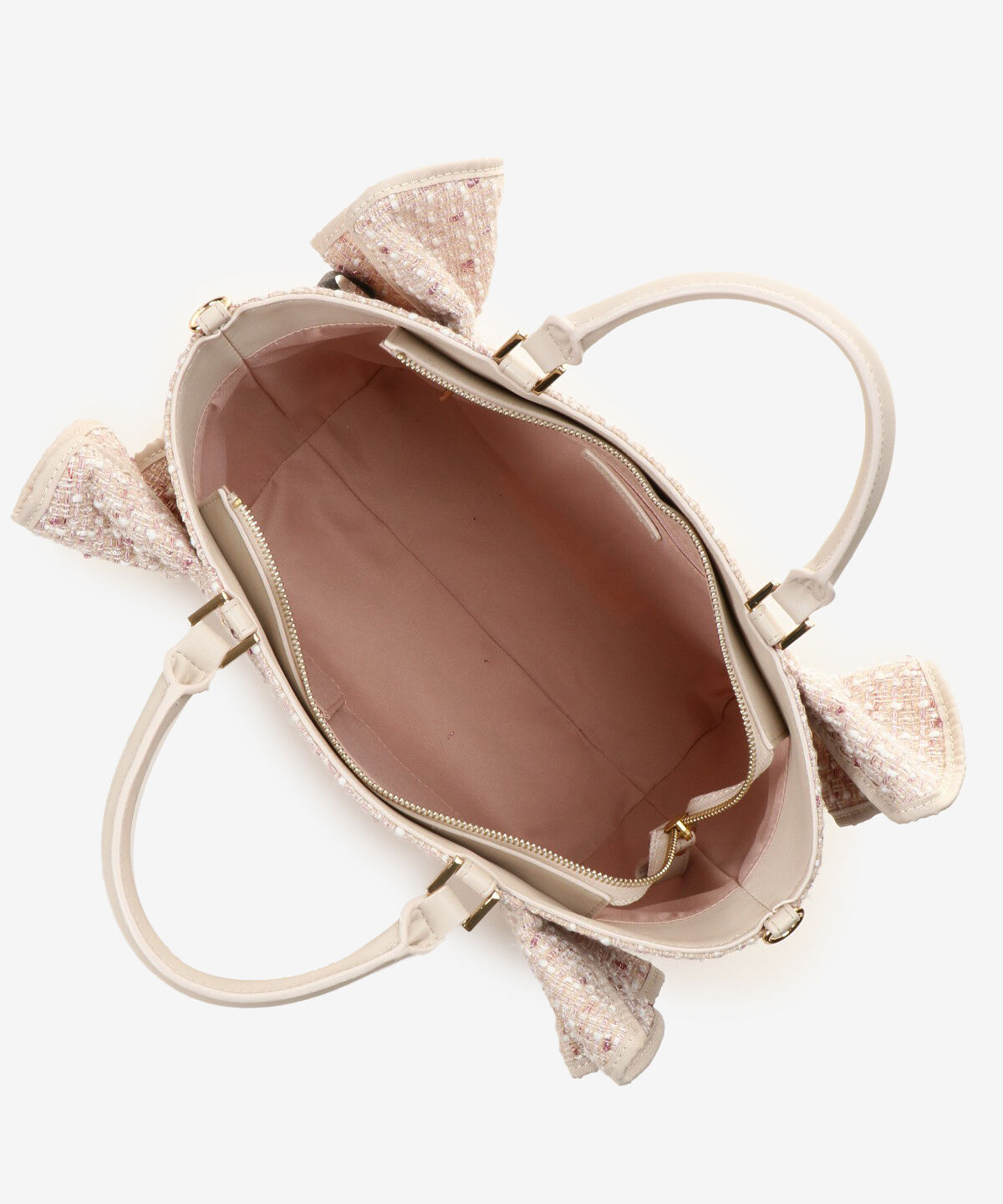 Samantha Vega「ツイードフリルトート(大)」|ハンドバッグ|