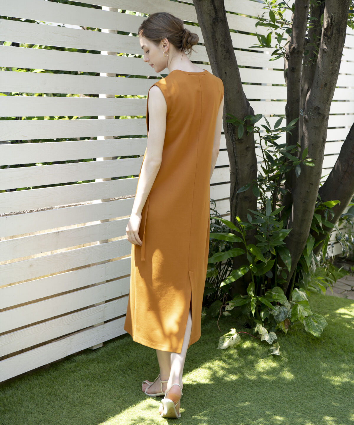 アンドクチュール「リラックスポンチワンピース」|ワンピース|