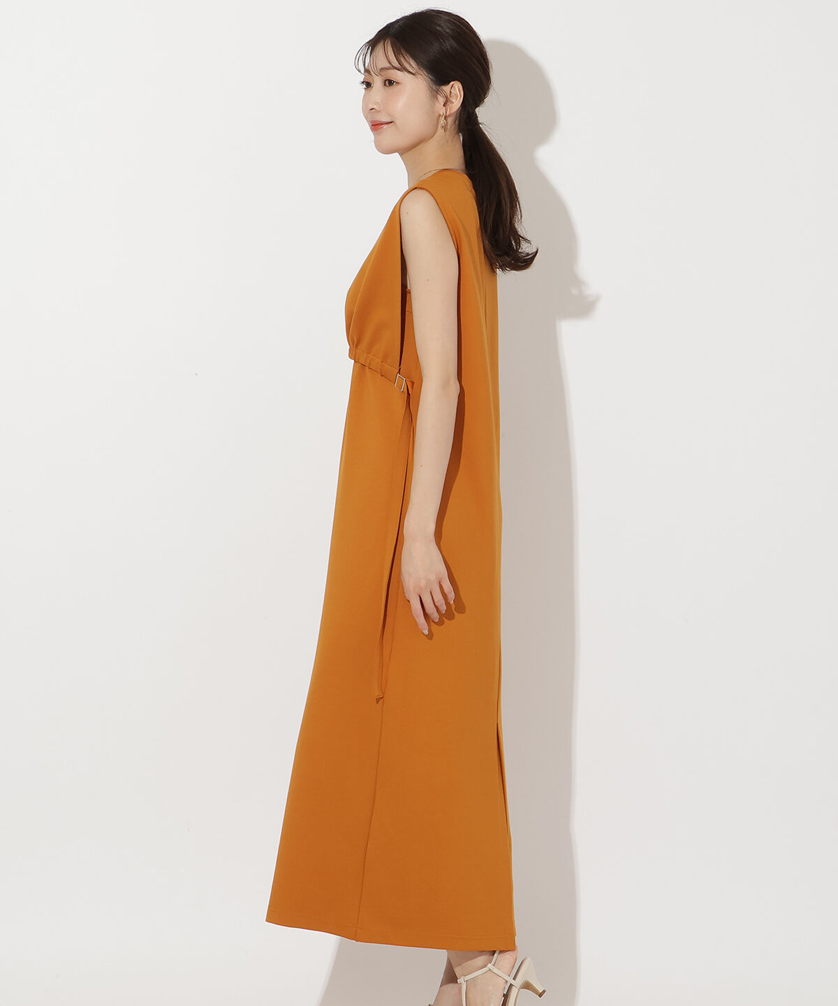 アンドクチュール「リラックスポンチワンピース」|ワンピース|