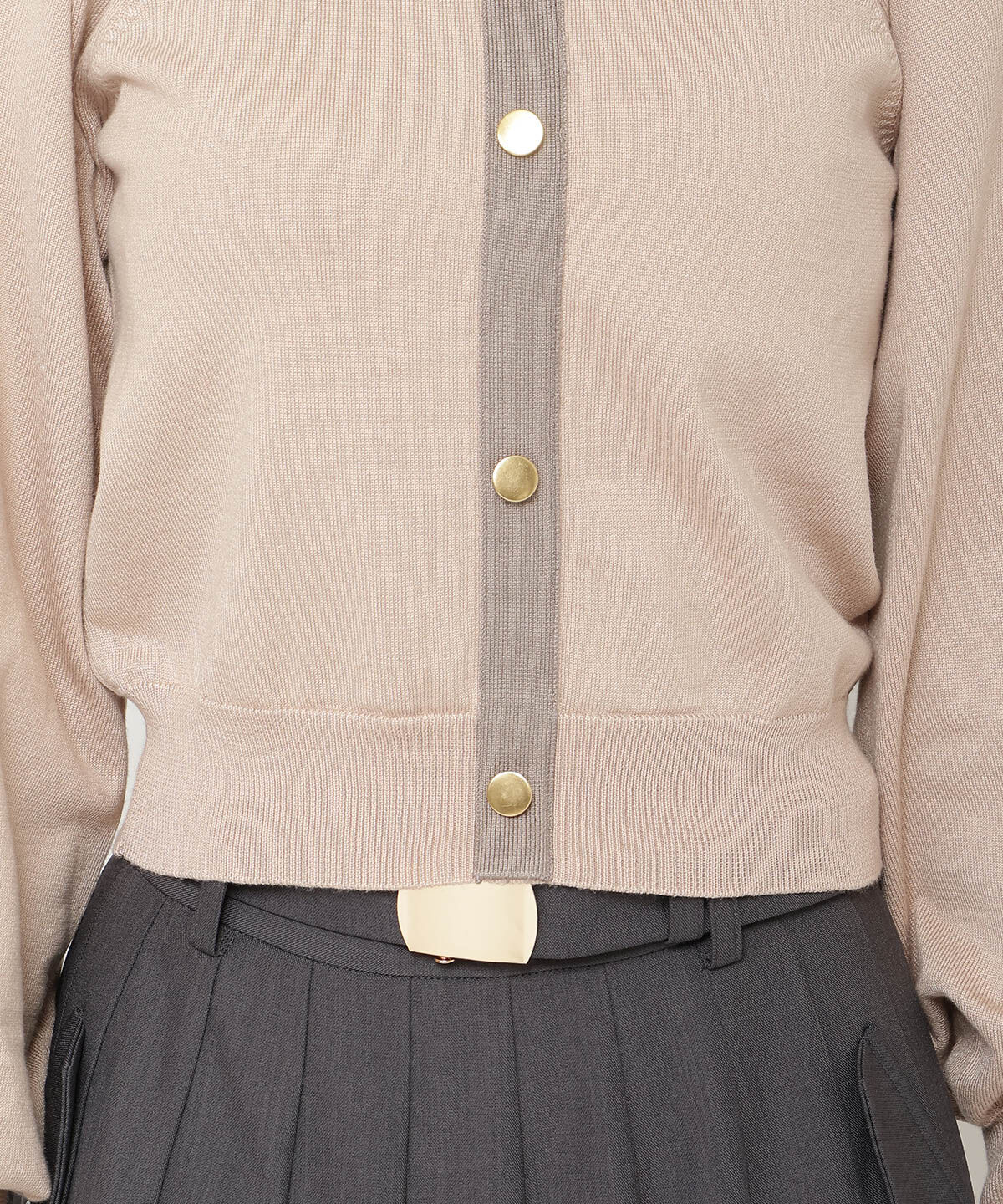 REDYAZEL「ネックベルトニットトップス」|ニット・セーター|