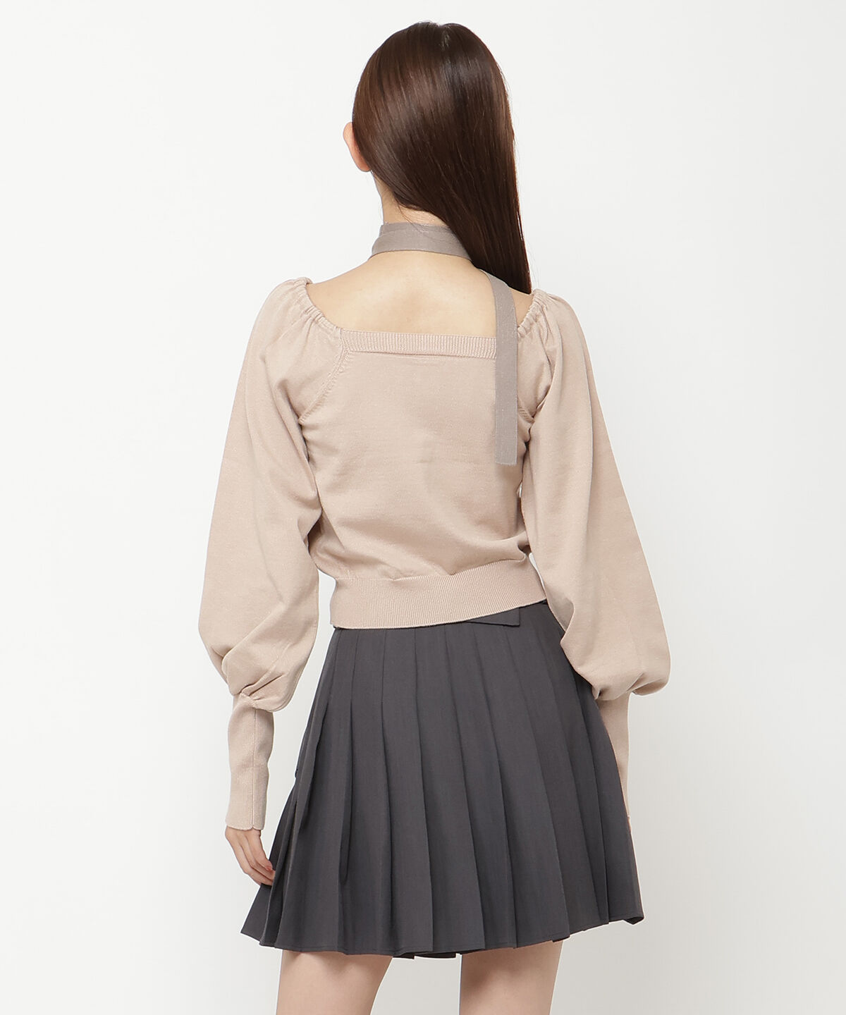 REDYAZEL「ネックベルトニットトップス」|ニット・セーター|