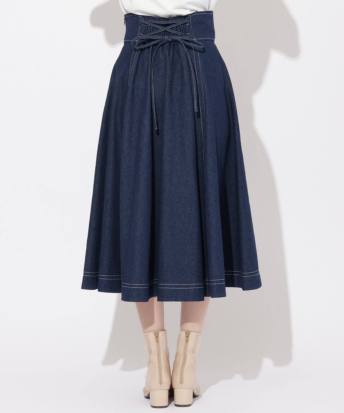 WILLSELECTION「デニムフレアスカート」|スカート|