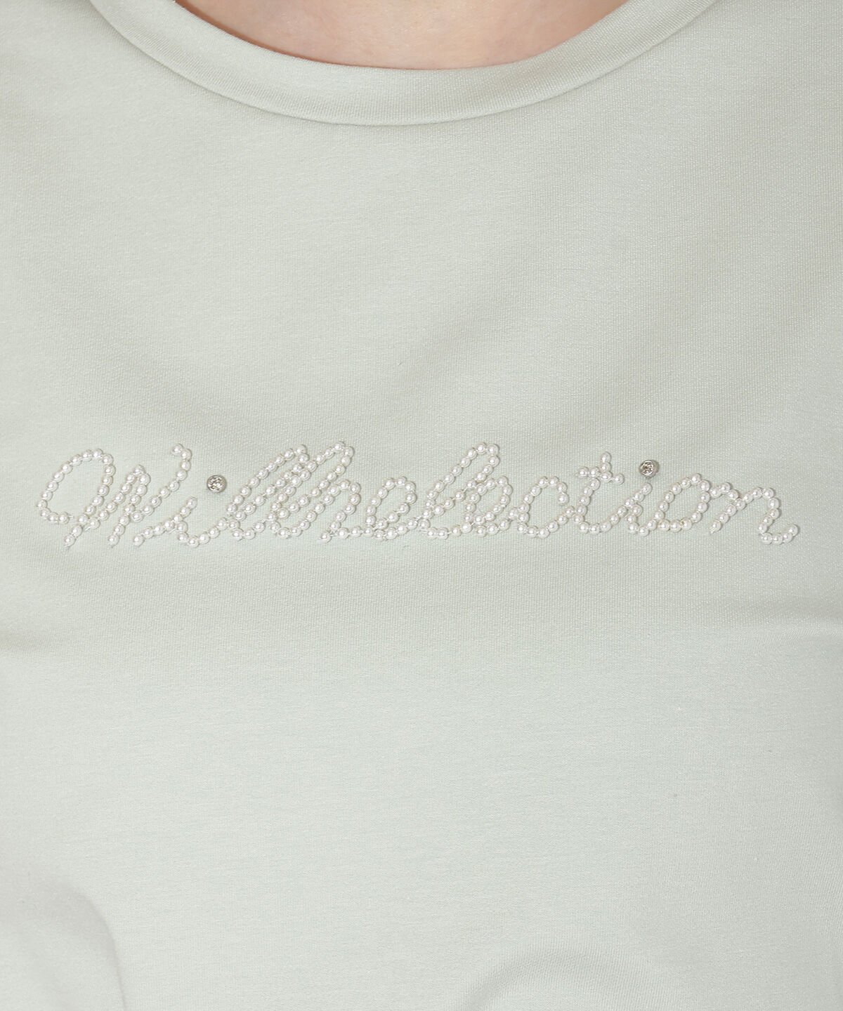 WILLSELECTION「パールロゴTシャツ」|Tシャツ・カットソー|