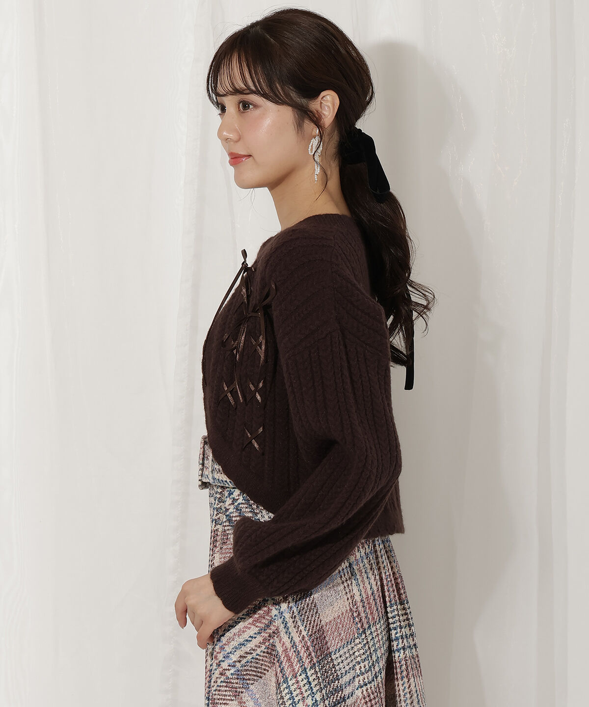 WILLSELECTION「ランダムリボンボレロ」|カーディガン|