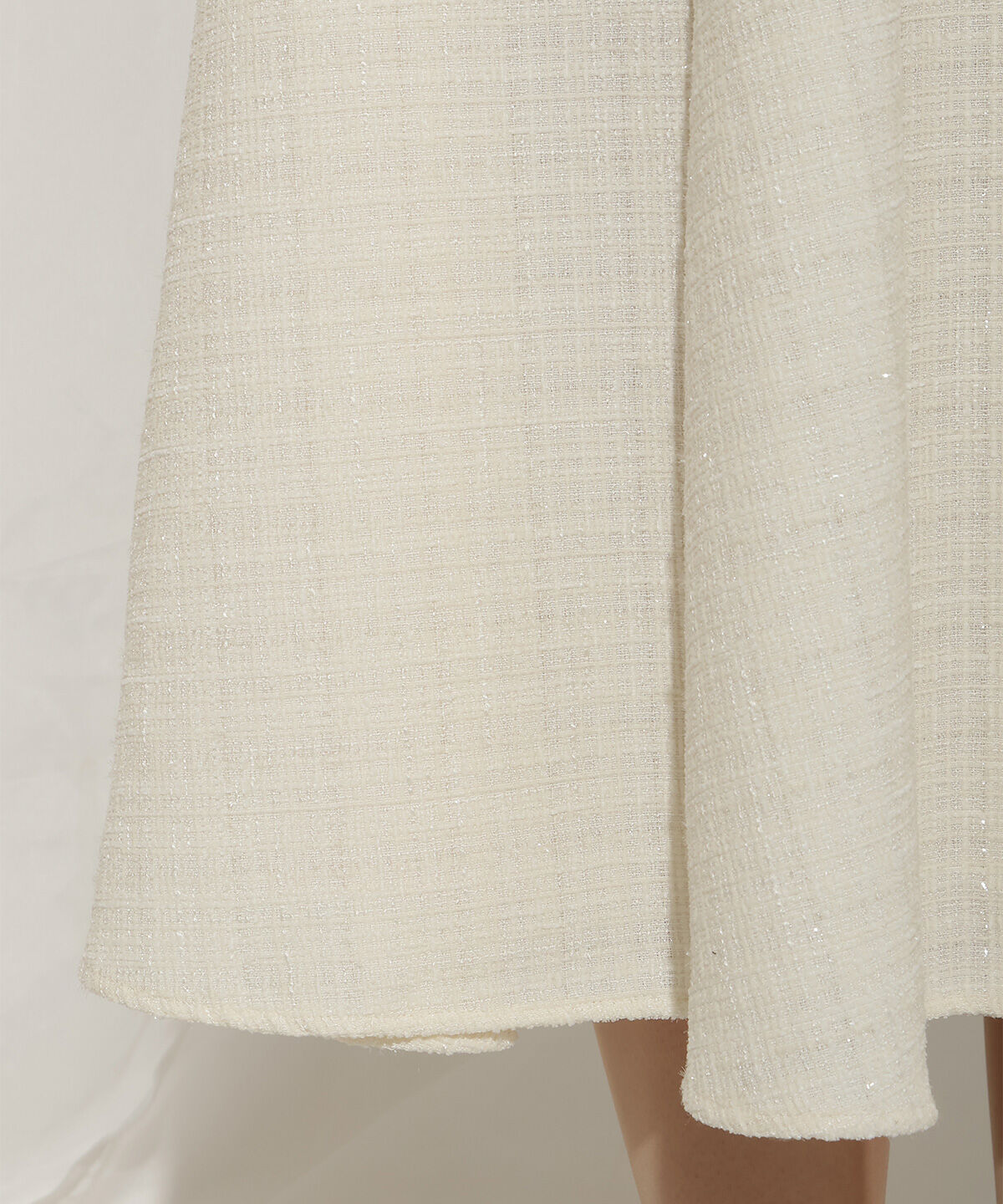 WILLSELECTION「ラメツイードフレアスカート」|フレア|