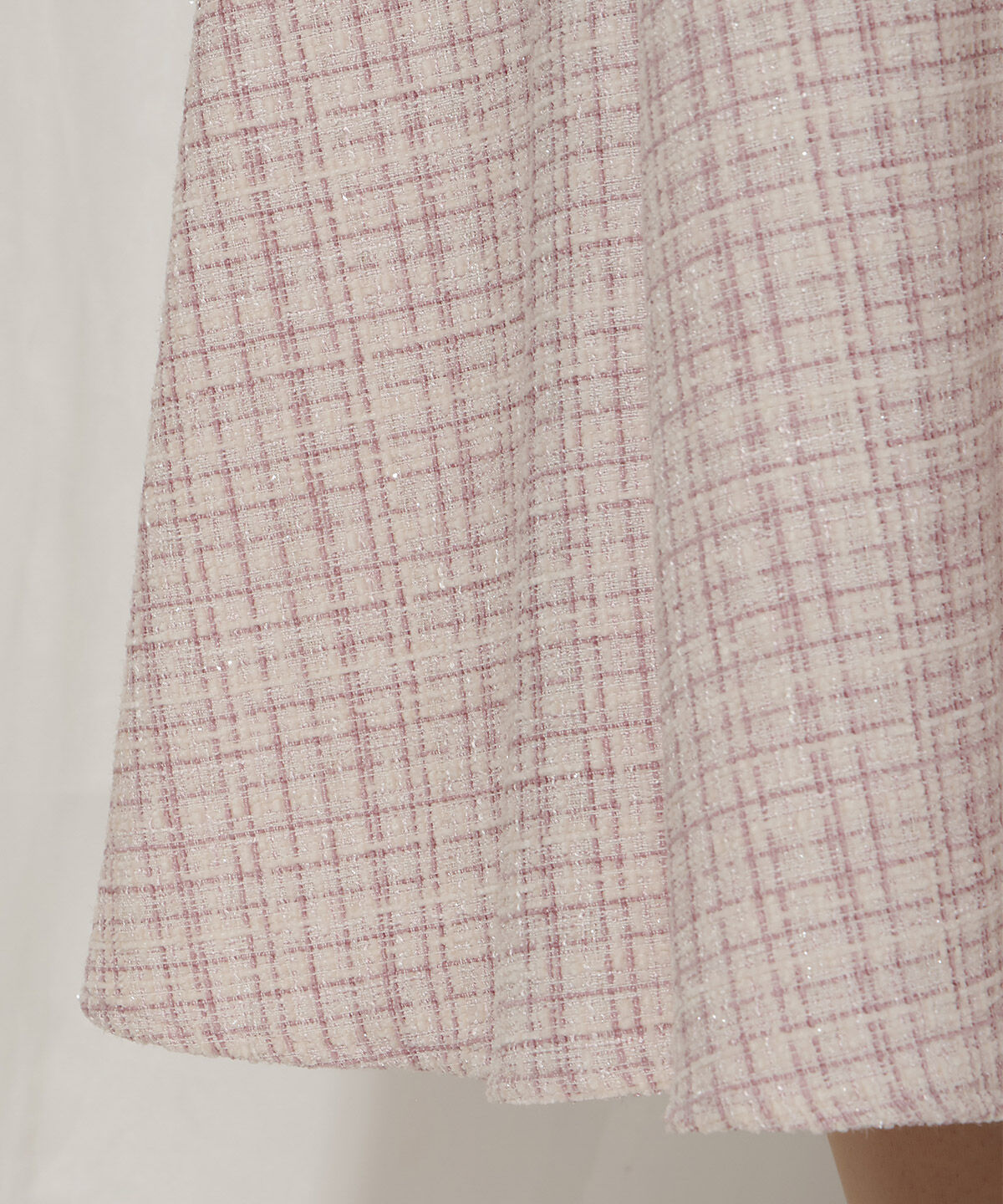 WILLSELECTION「ラメツイードフレアスカート」|フレア|