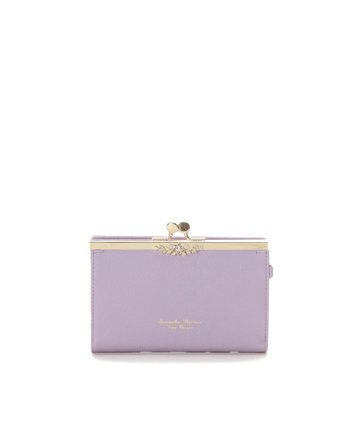 Samantha Thavasa Petit Choice「フラワーモチーフ 折財布」|財布|ラベンダー