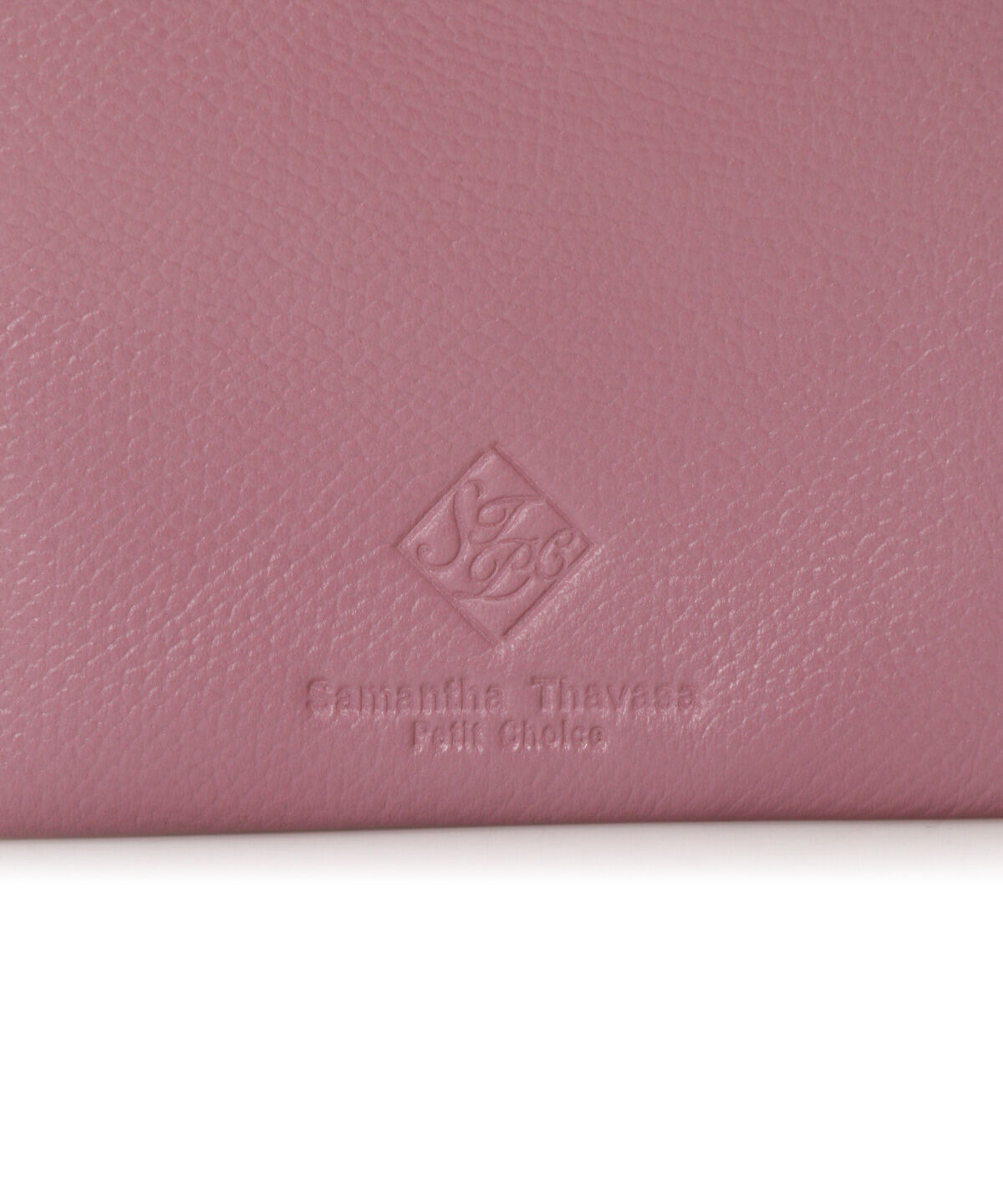 Samantha Thavasa Petit Choice「スクエアモチーフソフトレザー 折財布」|財布|