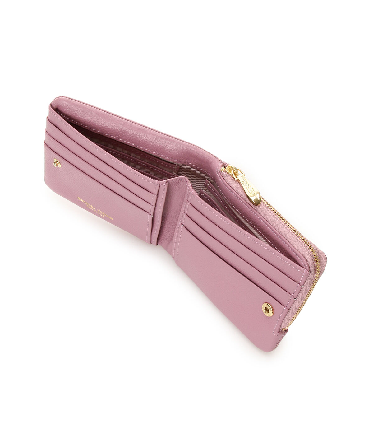 Samantha Thavasa Petit Choice「スクエアモチーフソフトレザー 折財布」|財布|