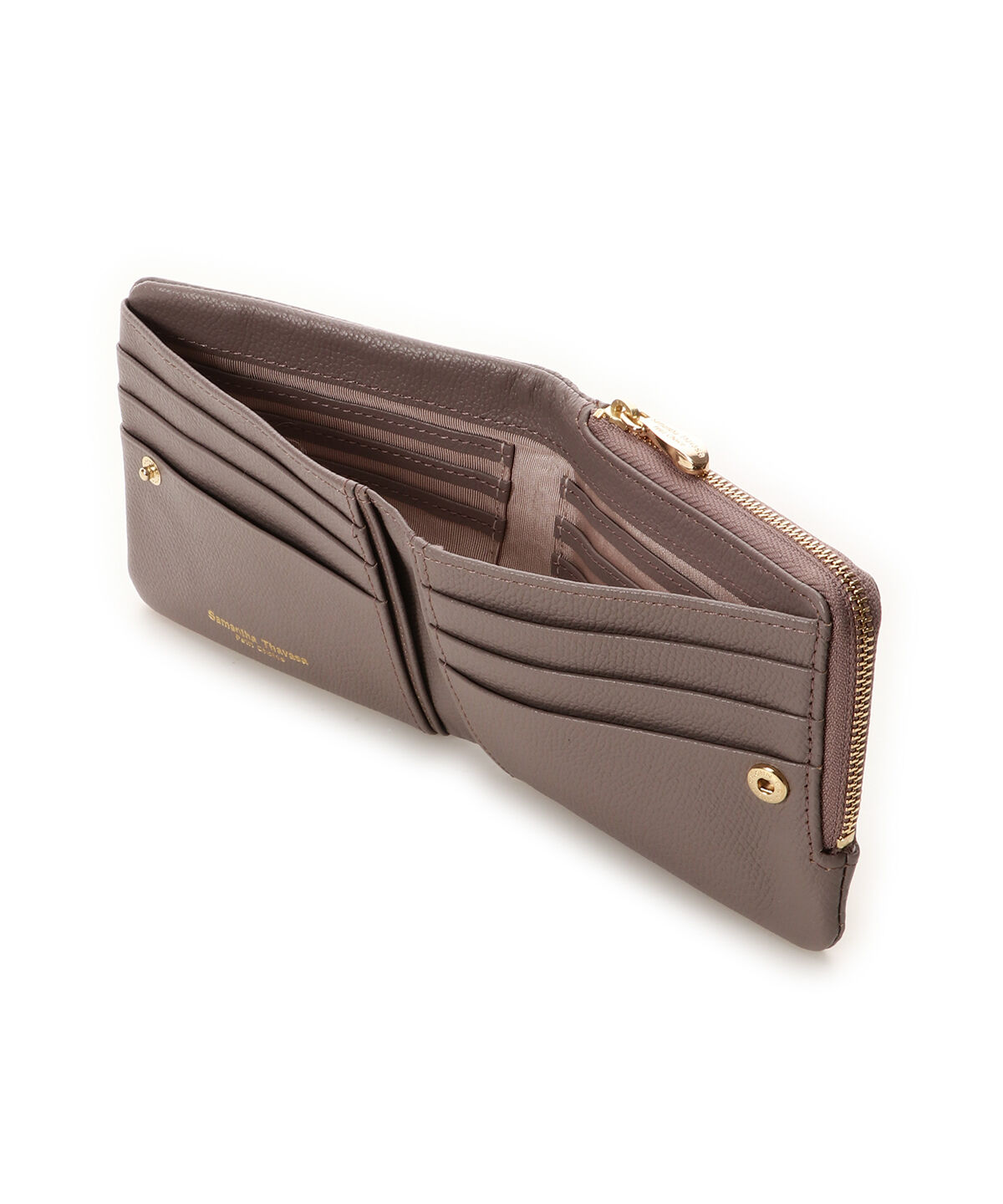 Samantha Thavasa Petit Choice「スクエアモチーフソフトレザー 折財布」|財布|