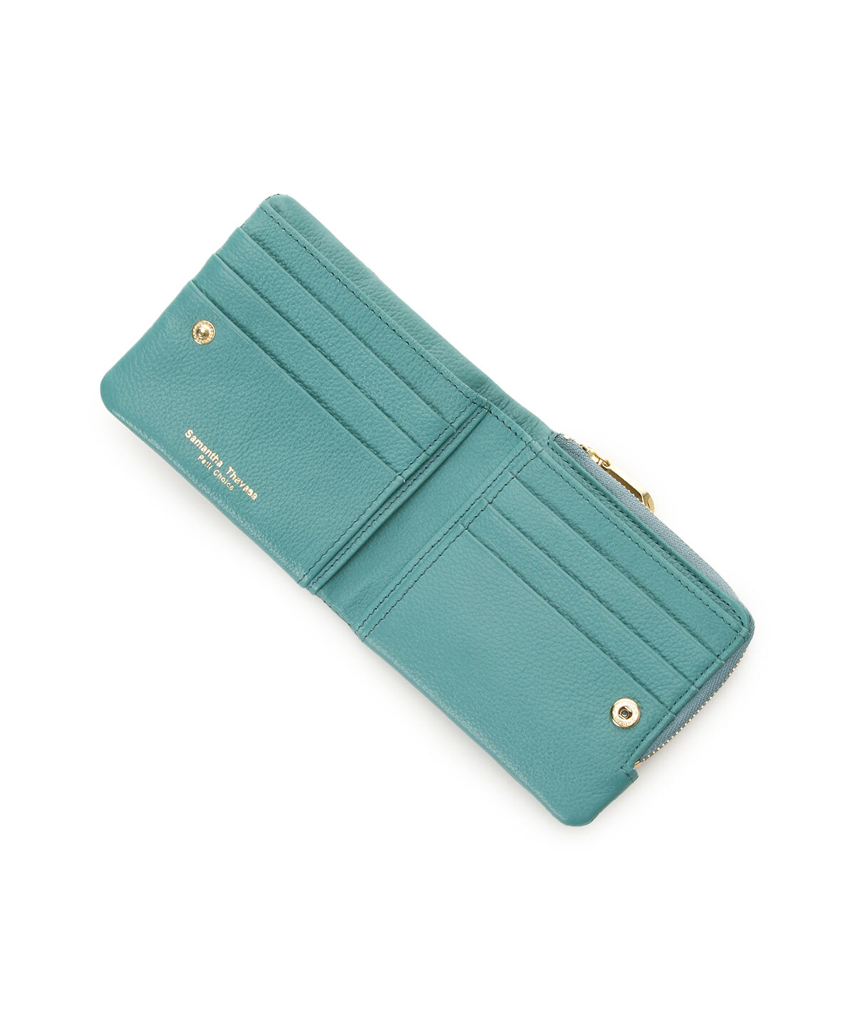 Samantha Thavasa Petit Choice「スクエアモチーフソフトレザー 折財布」|財布|