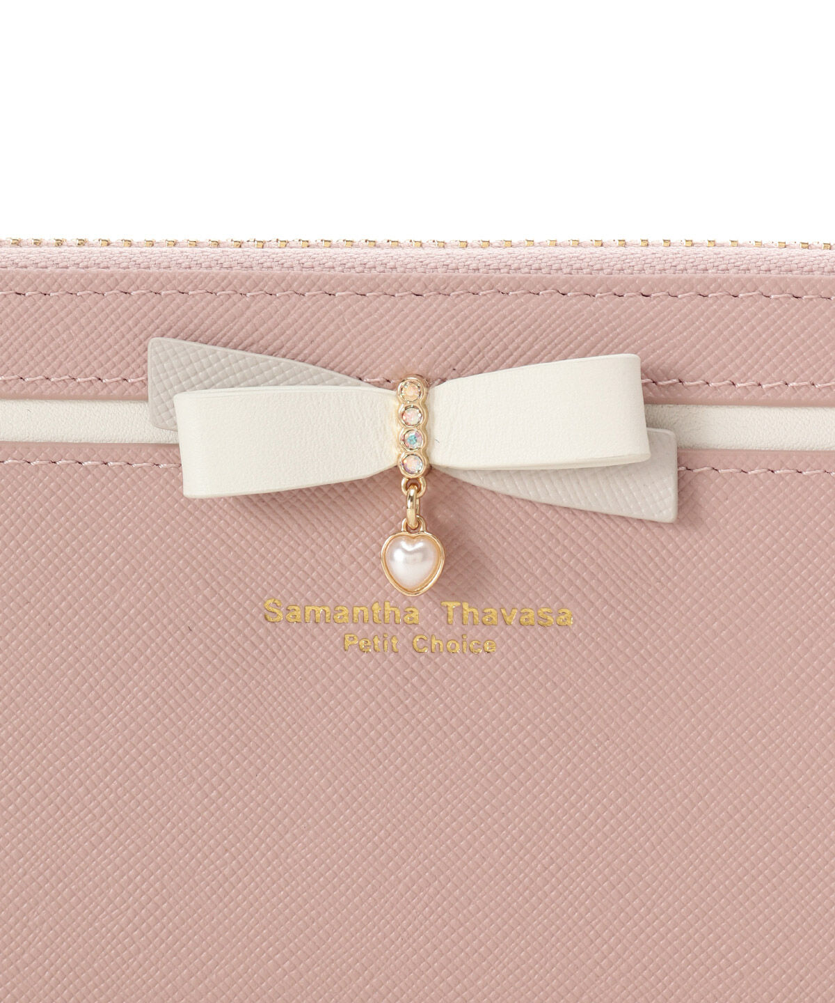 Samantha Thavasa Petit Choice「バイカラーリボン 長財布」|財布|