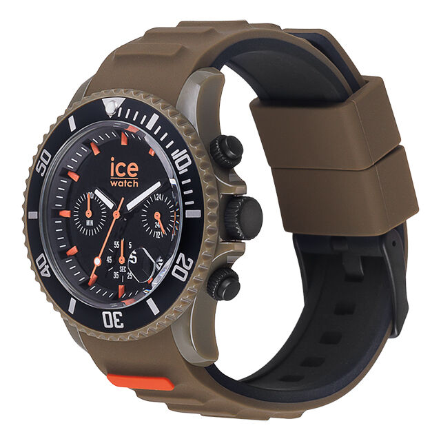 ICE-WATCH「〈ICE-WATCH(ｱｲｽｳｫｯﾁ)〉ICE chrono ｶｰｷ ﾐﾃﾞｨｱﾑ」|腕時計|