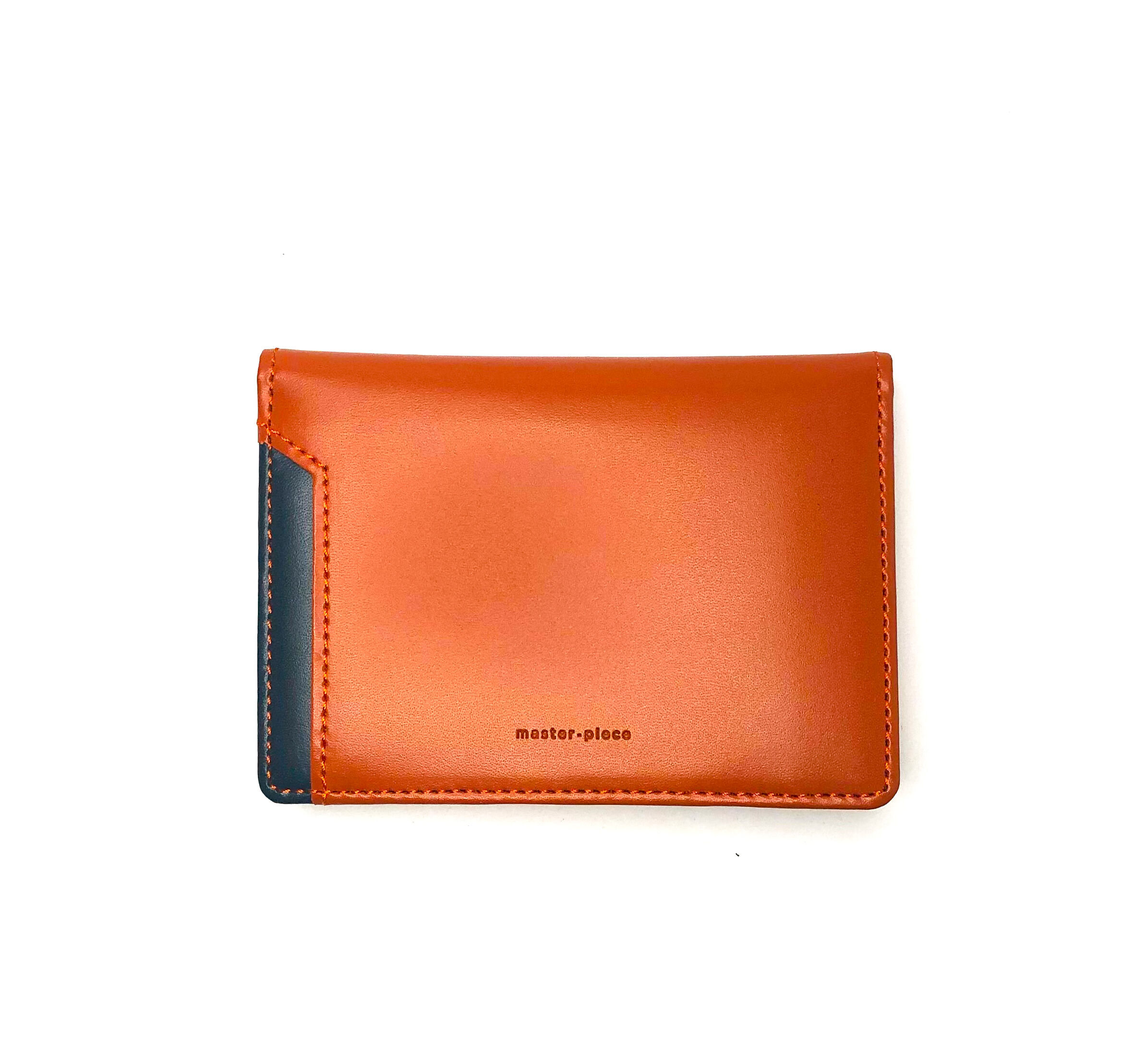 master-piece「Notch カードケース」|名刺入れ・カードケース|オレンジ