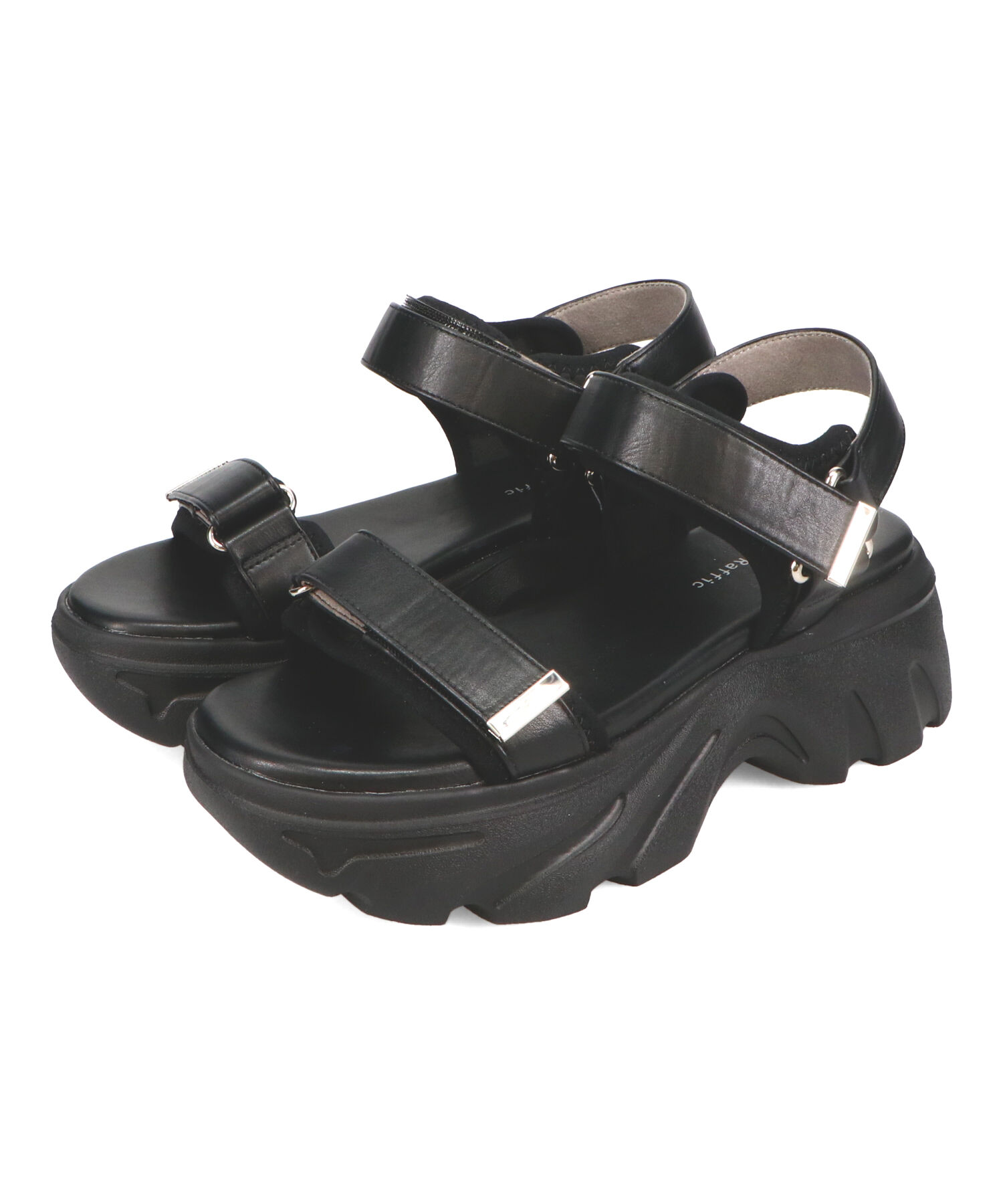 ORiental TRaffic「【トレンド】●2025春夏新作●ボリュームソールベルトスポサン/51212 サンダル 厚底 人気 売れてる」|サンダル|