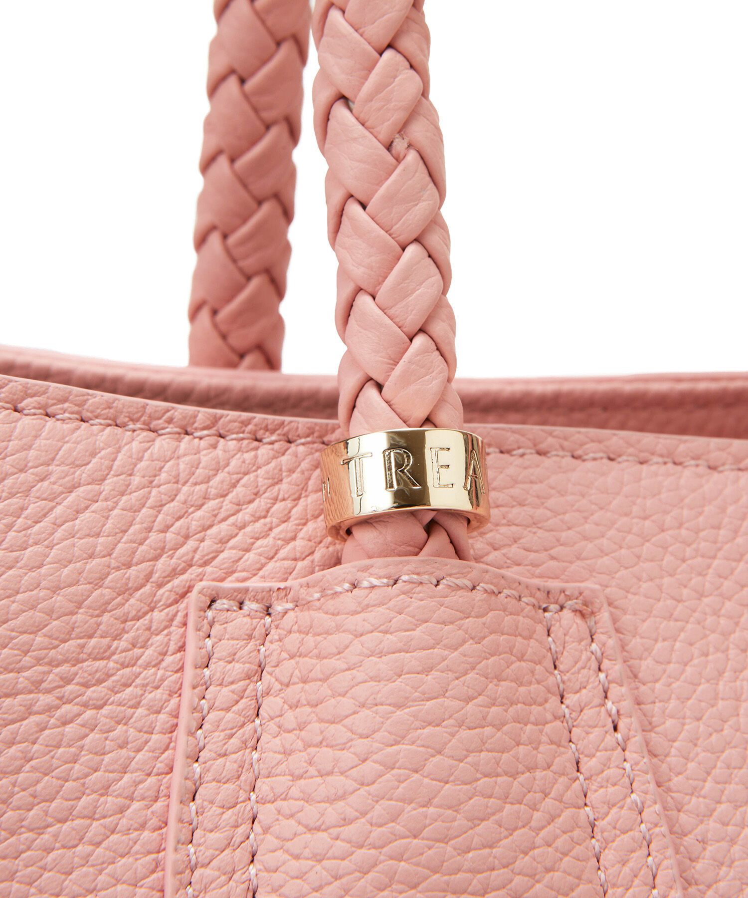 TOPKAPI TREASURE「【TREASURE TOPKAPI】シュリンクレザー メッシュハンドル ショルダー付き ミニ トート バッグ」|トートバッグ|