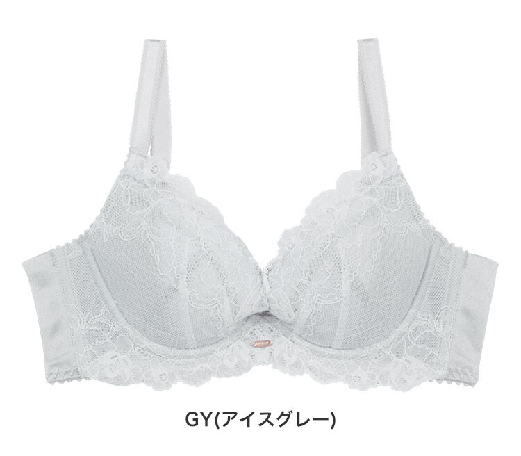 intesucre「アンテシュクレ ナイス谷間 立体感プラス ブラジャー単品 脇高ブラ GHIIカップ IBT362」|インナー|