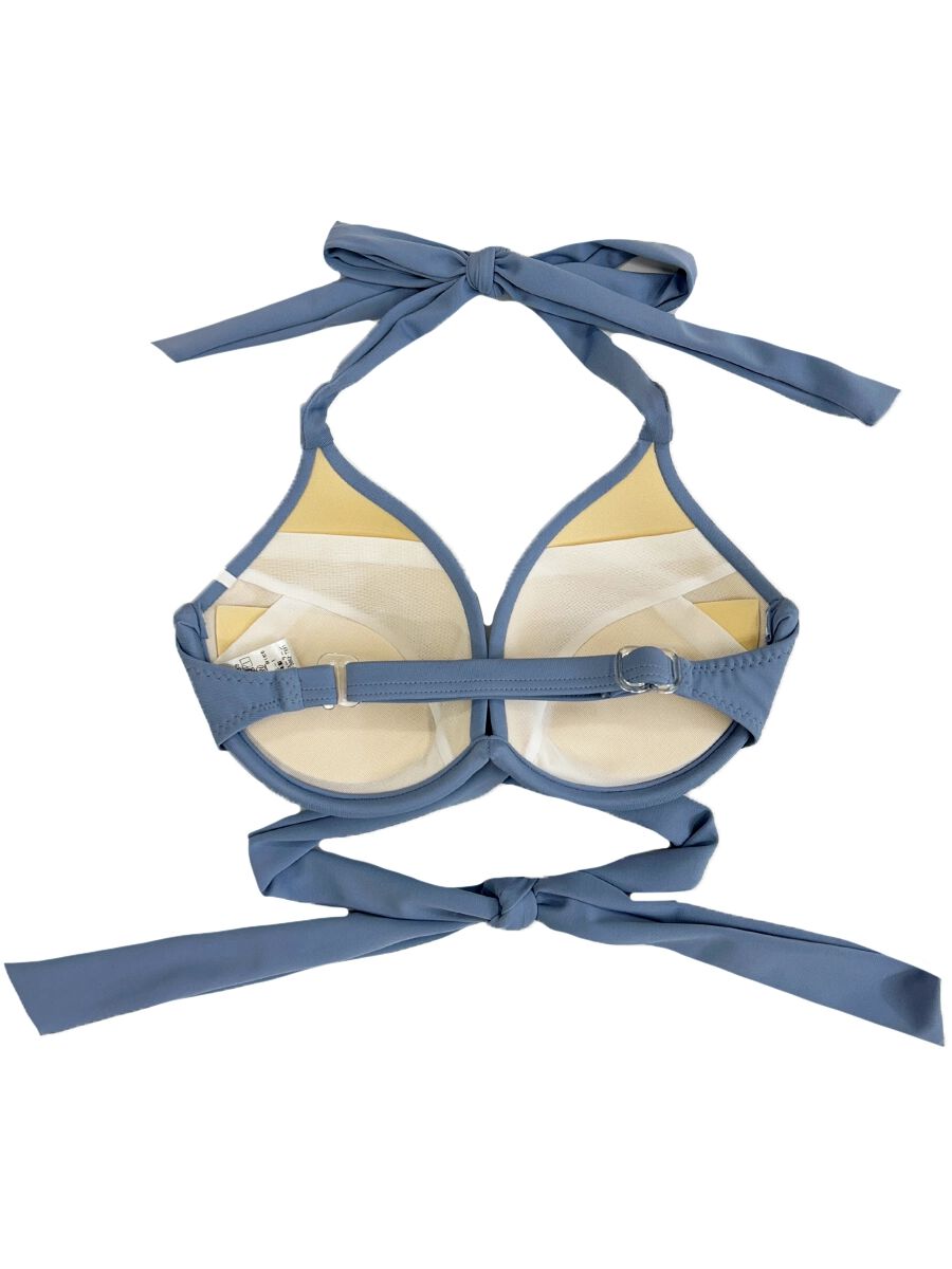 PEAK&PINE「無地クロッシーワイヤースタイルアップビキニ」|ビキニ|