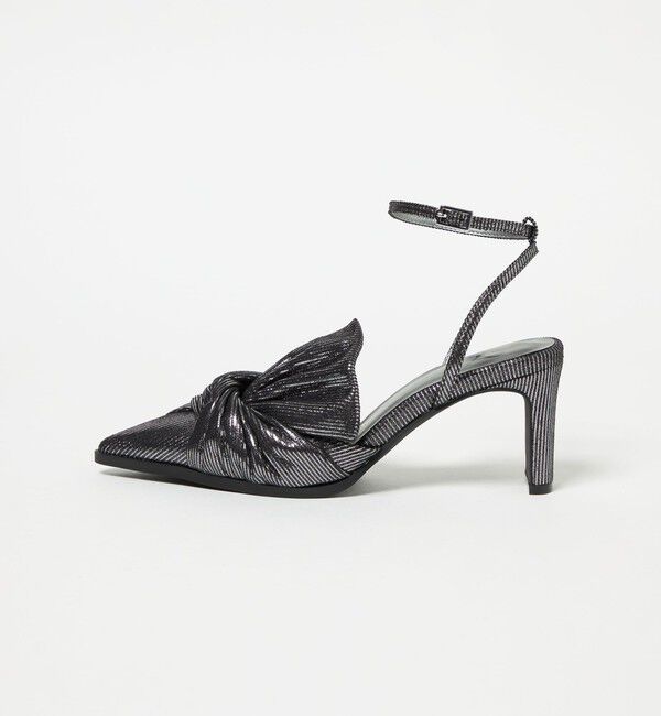 ODETTE E ODILE「＜SY＞ ニュアンスリボン パンプス70&uarr;」|パンプス|SILVER