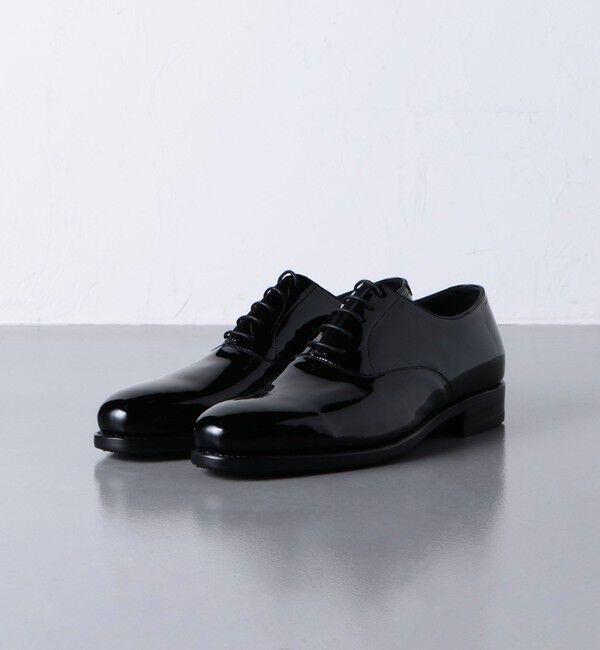 UNITED ARROWS「＜UNITED ARROWS＞ エナメル プレーントゥ」|ビジネス・ドレスシューズ|