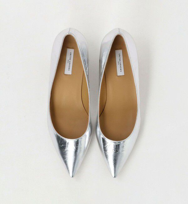 UNITED ARROWS「ポインテッドトゥ チャンキーパンプス」|パンプス|