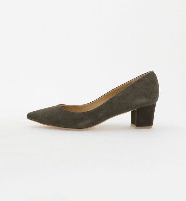 UNITED ARROWS「ポインテッドトゥ チャンキーパンプス」|パンプス|