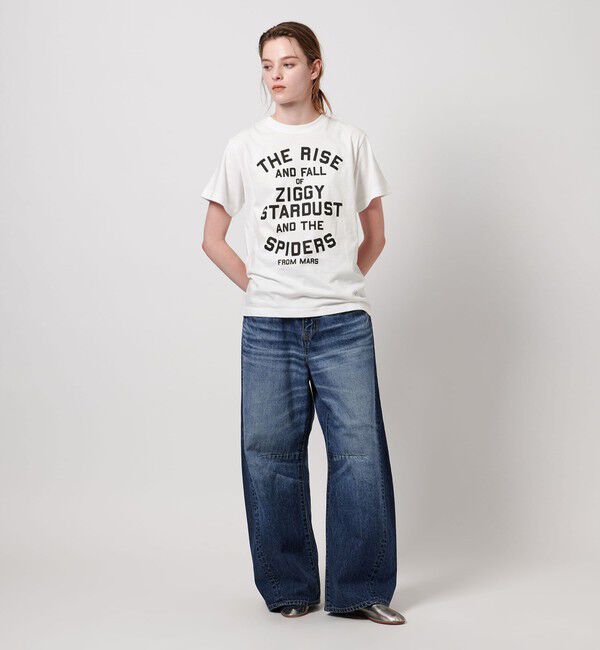 ASTRAET「＜ASTRAET＞D/BOWIE ZIGGY プリントTシャツ」|Tシャツ・カットソー|