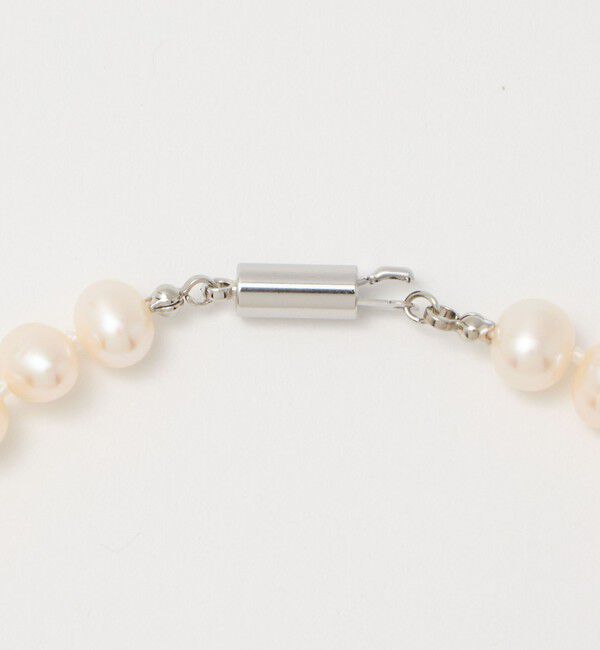 UNITED ARROWS「淡水パール ノット ネックレス」|ネックレス|