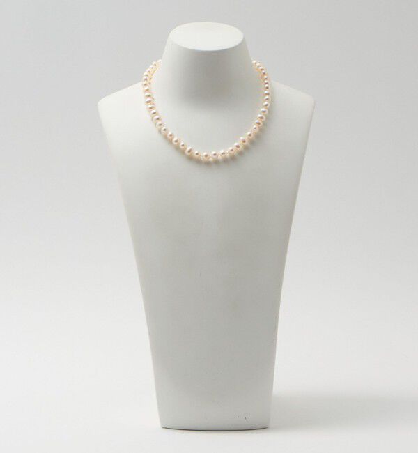 UNITED ARROWS「淡水パール ノット ネックレス」|ネックレス|