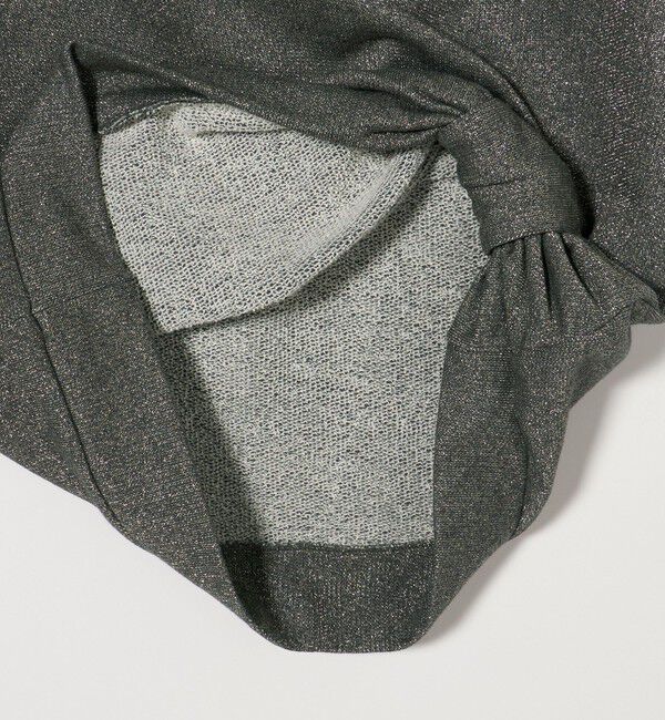 ASTRAET「＜ASTRAET＞ラメ ウラケ フーデッド ノースリーブプルオーバー」|パーカー|