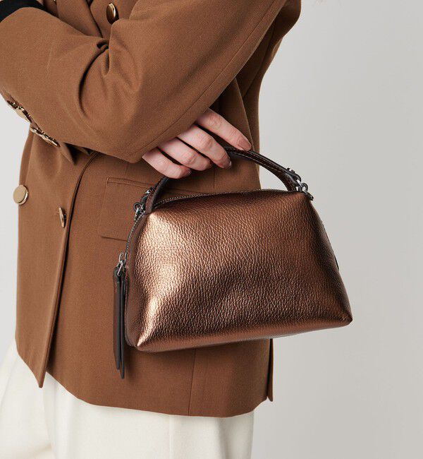 UNITED ARROWS「＜GIANNI CHIARINI＞ALIFA MTL S バッグ2」|ショルダー・メッセンジャー|MD.BROWN