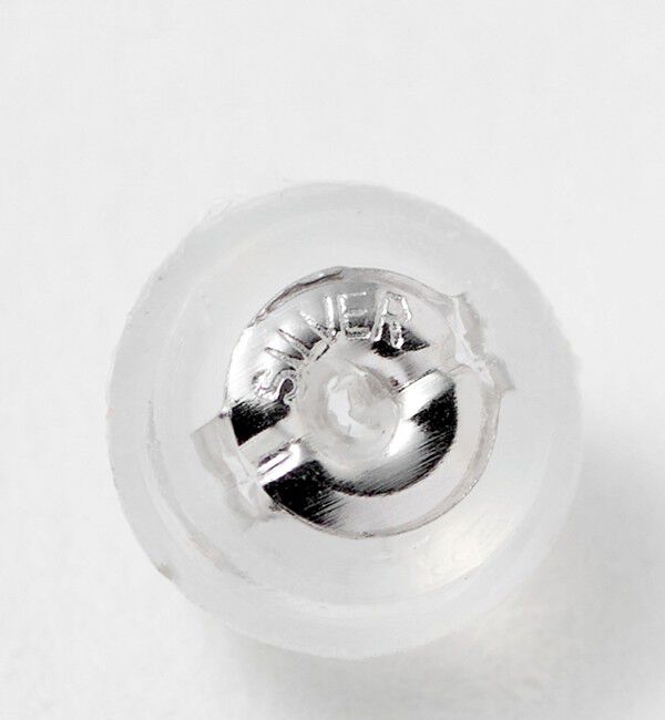 UNITED ARROWS「＜les bonbon＞GRAY パール ロングピアス」|ピアス|