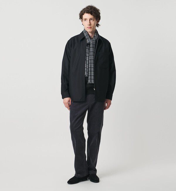 UNITED ARROWS「ウール カシミヤ クルーネック スウェットニット」|ニット・セーター|