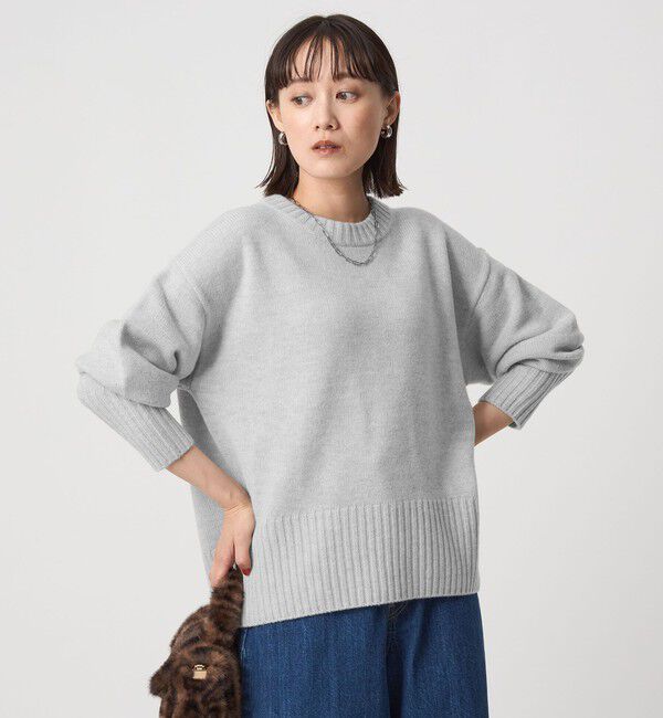 UNITED ARROWS green label relaxing「スタイルマスターニット」|ニット・セーター|LT.GRAY