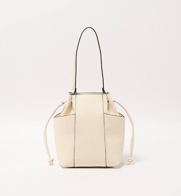 UNITED ARROWS green label relaxing「サイドポケット ドロスト 2WAY バッグ 」|ショルダー・メッセンジャー|OFF WHITE