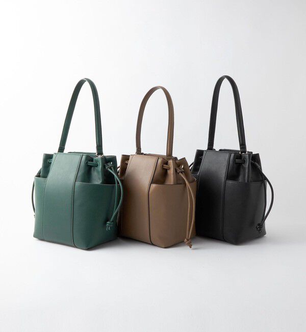 UNITED ARROWS green label relaxing「サイドポケット ドロスト 2WAY バッグ 」|ショルダー・メッセンジャー|