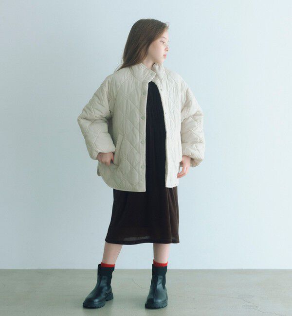 UNITED ARROWS green label relaxing「【スタメンシリーズ】フラワーキルト ブルゾン/ キッズ 100cm-160cm」|その他|