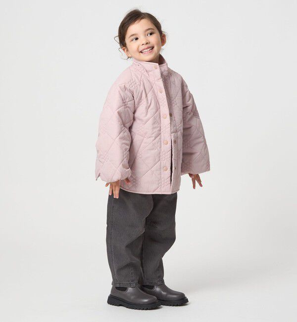 UNITED ARROWS green label relaxing「【スタメンシリーズ】フラワーキルト ブルゾン/ キッズ 100cm-160cm」|その他|