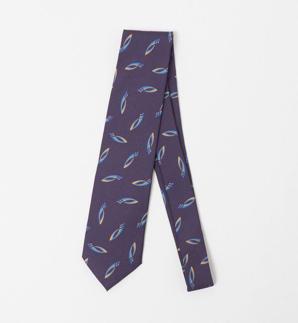 UNITED ARROWS green label relaxing「GLR 8.0cm コモン3 ITALY ネクタイ」|ネクタイ・蝶ネクタイ|PURPLE
