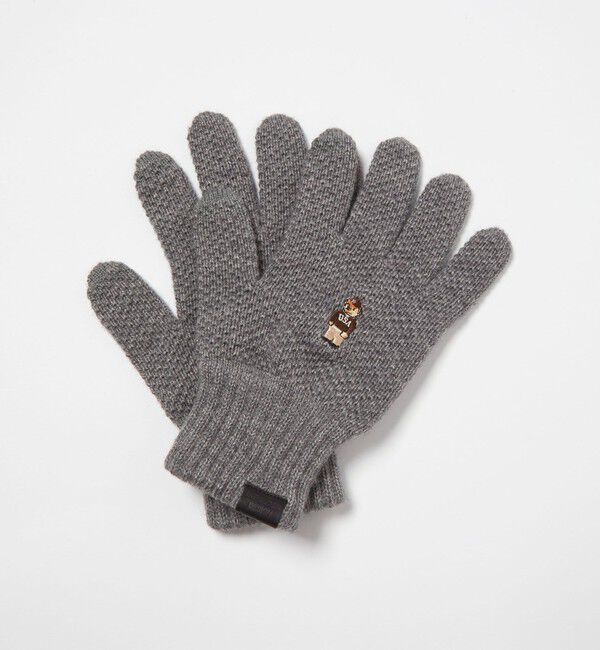 UNITED ARROWS green label relaxing「【別注】＜INFIELDER DESIGN＞ベアー ニット グローブ -タッチスクリーン-」|手袋|