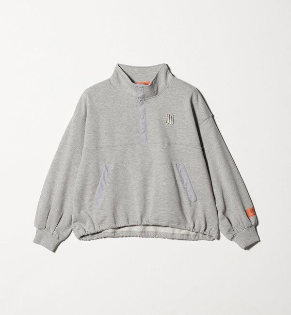 UNITED ARROWS green label relaxing「【別注】＜UNIVERSAL OVERALL＞スタンドネック プルオーバー / キッズ  140cm-160cm」|スウェット・ジャージ|MD.GRAY