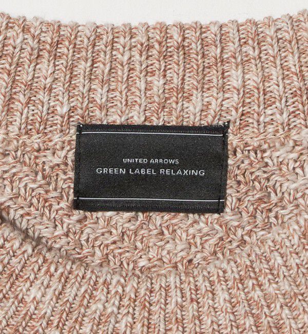 UNITED ARROWS green label relaxing「ミックスカラー クルーネック ニット」|ニット・セーター|