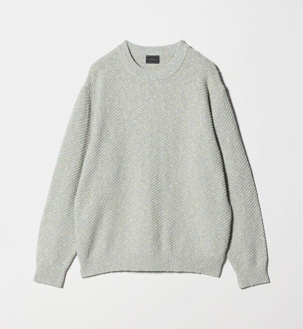 UNITED ARROWS green label relaxing「ミックスカラー クルーネック ニット」|ニット・セーター|LIME