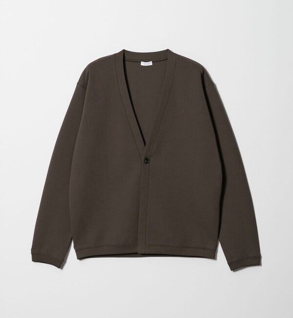 BEAUTY&YOUTH UNITED ARROWS「【WEB限定 WARDROBE SMART】ダブルニット カーディガン/セットアップ対応」|カーディガン|