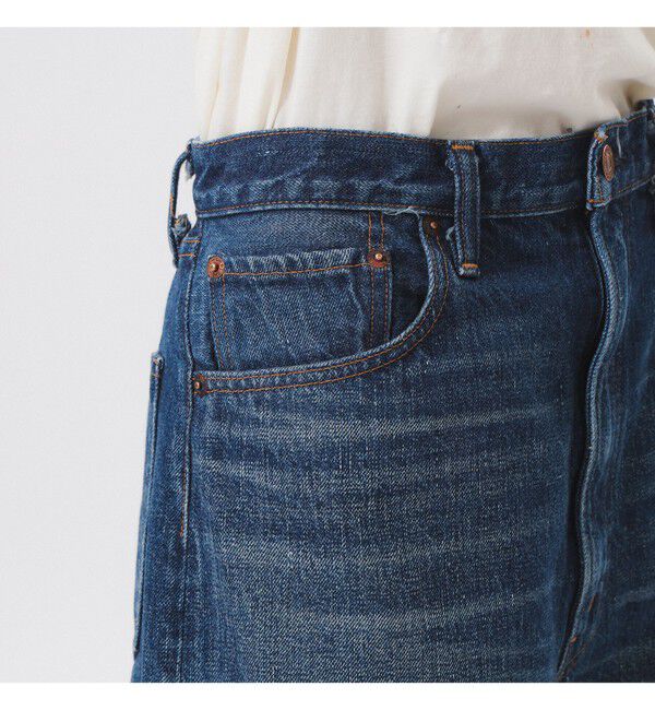 BEAMSBOY「【別注】orSlow / ワイド フィット デニム パンツ」|チノ|