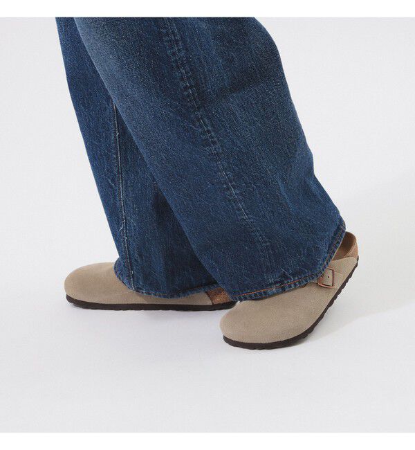 BEAMSBOY「【別注】orSlow / ワイド フィット デニム パンツ」|チノ|