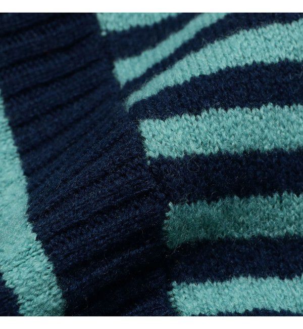 BEAMSBOY「7ゲージ ボーダー クルー ニット」|ニット・セーター|