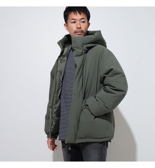 BEAMS「Dermizax (TM) リバーシブル ダウンジャケット」|ブルゾン・スタジャン|