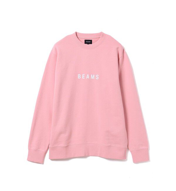 BEAMS「BEAMS ロゴ スウェット 25SS」|スウェット・ジャージ|PINK
